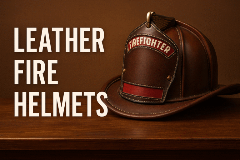 Leather Fire Helmets