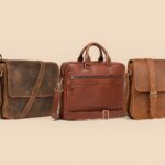 Leather Messenger Bag